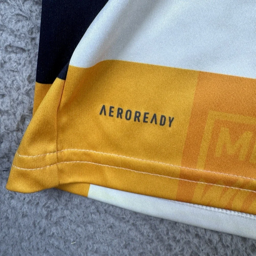 Charlotte FC Soccer Jersey XL Adidas 2022 MLS Kick Childhood Cancer Pre Match